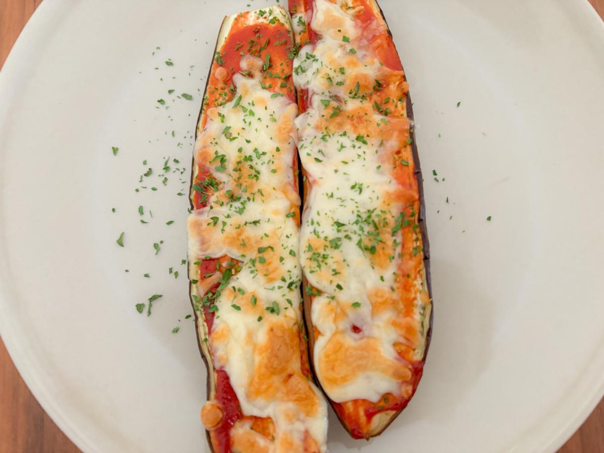 なすのチーズ焼き完成写真