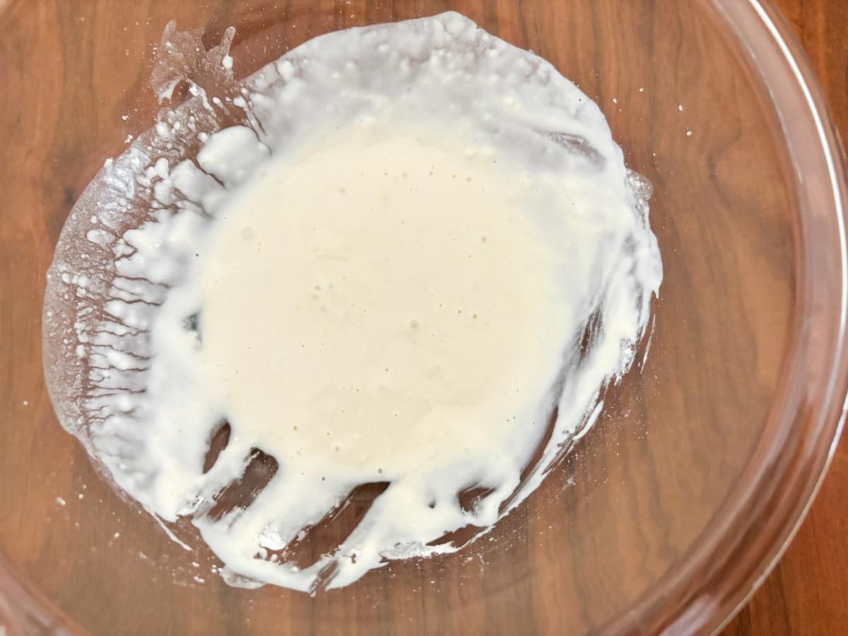 衣を混ぜ合わせる