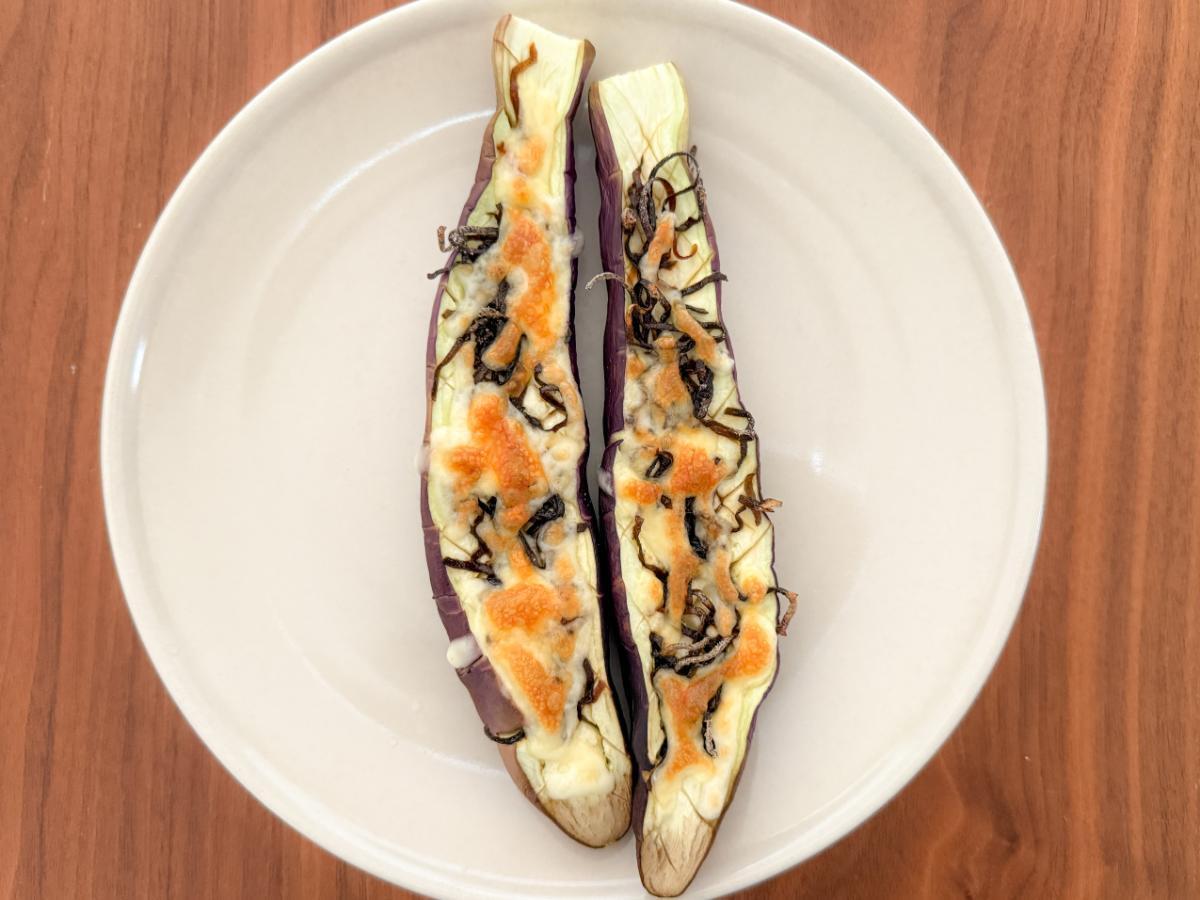 お皿に盛り付けた完成写真