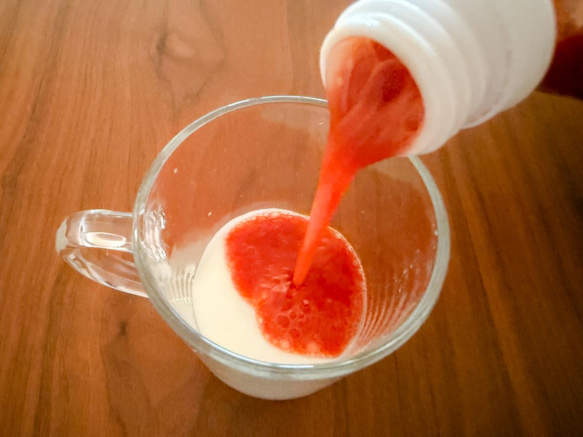 トマトジュースとヨーグルトがあれば作って!直ぐにできて味がまろやかになる方法