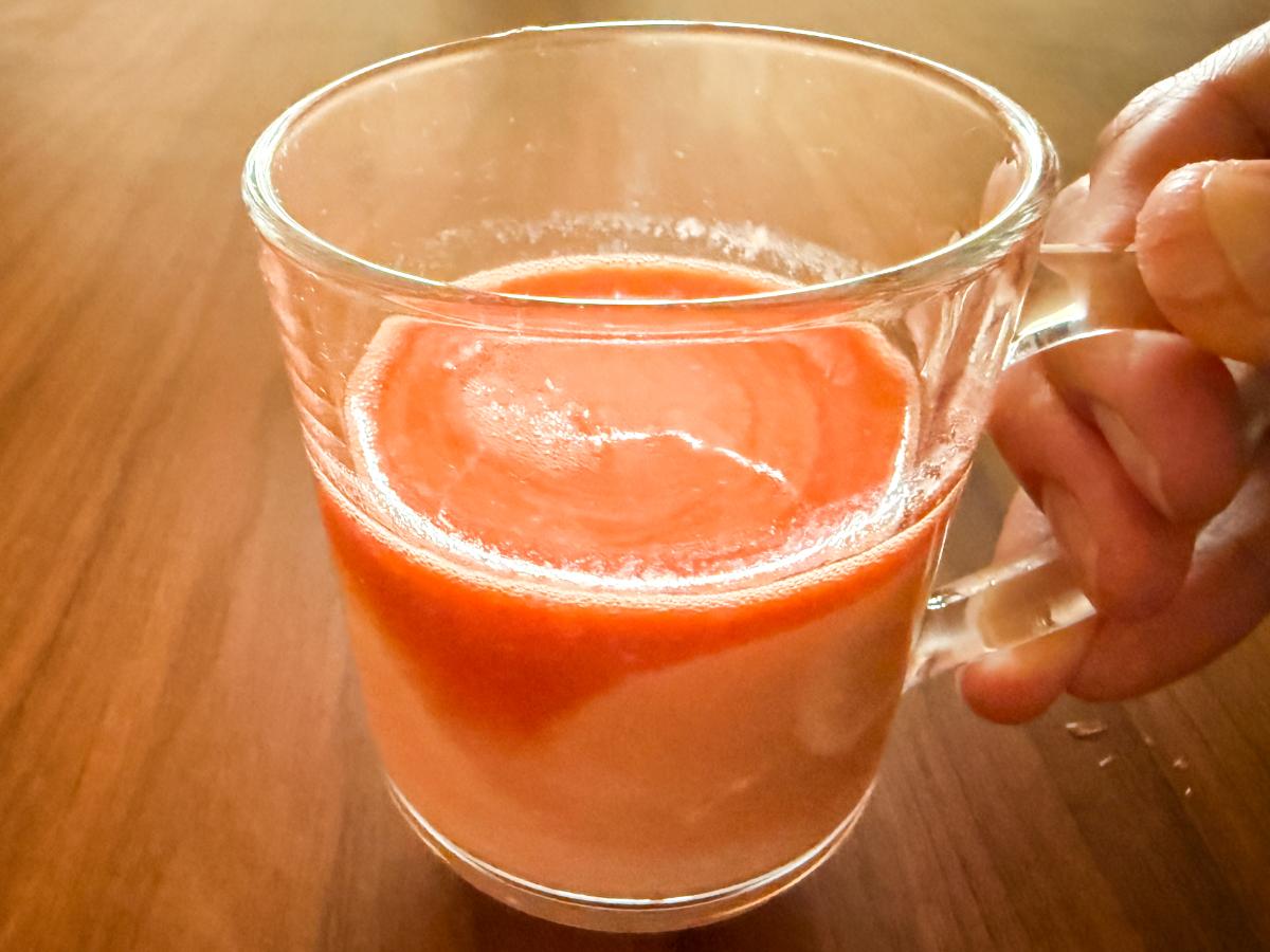 トマトジュースとヨーグルトがあれば作って!直ぐにできて味がまろやかになる方法