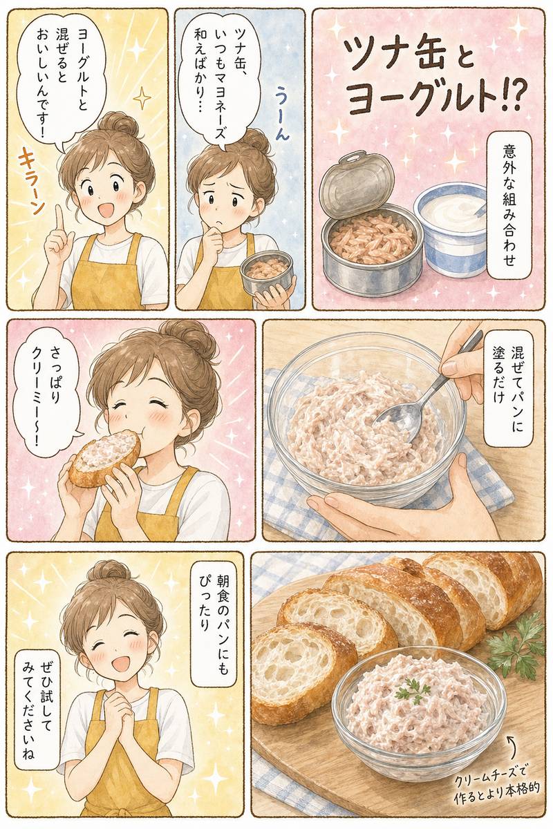 「ツナ缶とヨーグルト、実は相性抜群!」意外だけどおいしい食べ方に「早く知りたかった」