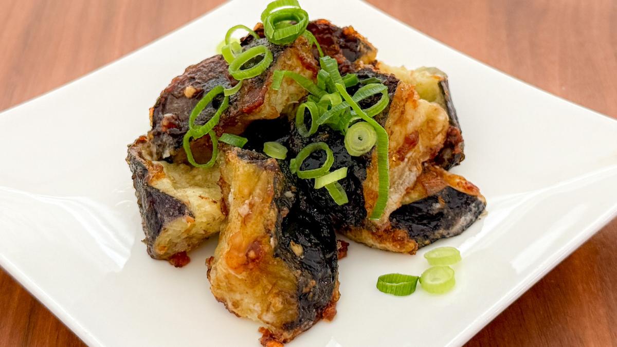 なすの甘酢焼き