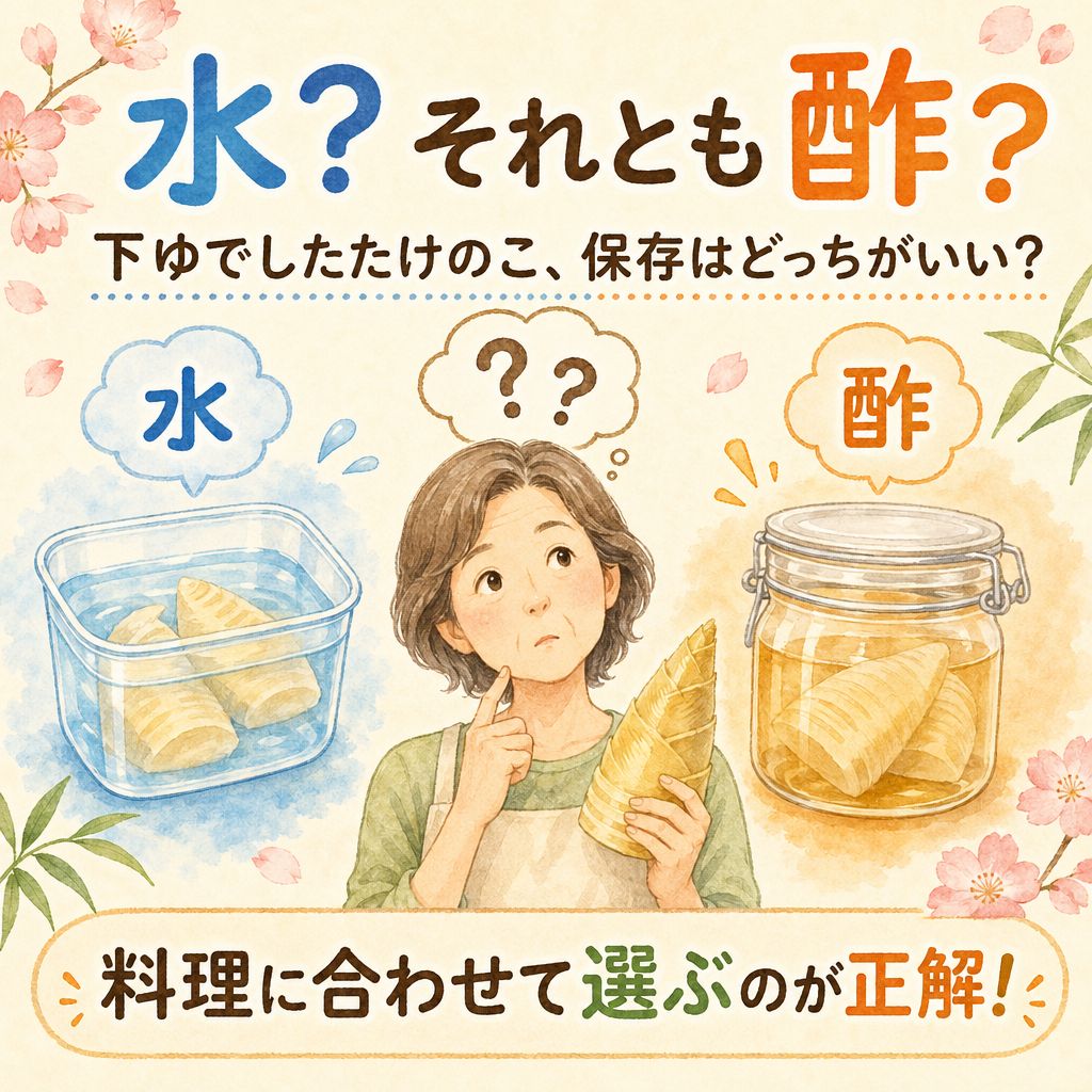 水？酢？どっち？