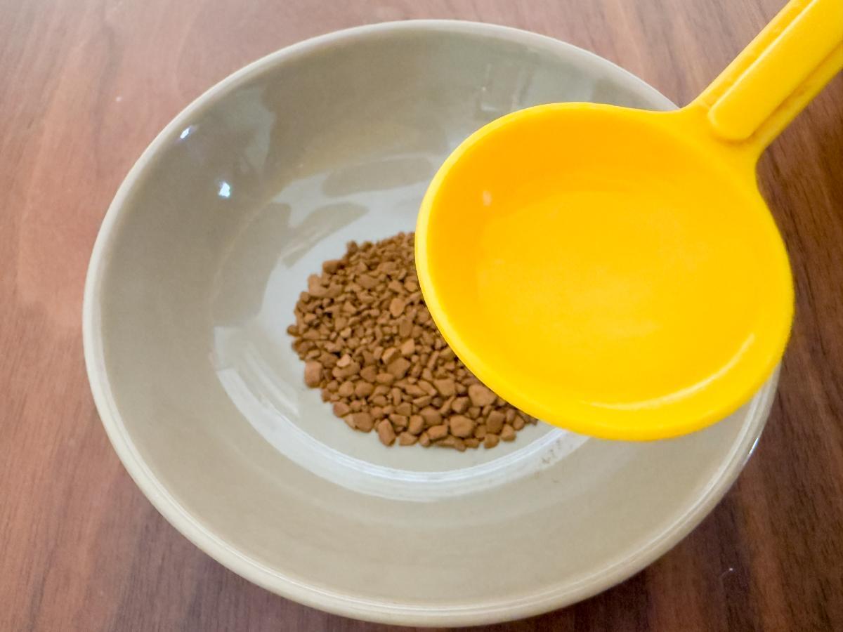 濃いめに溶かす