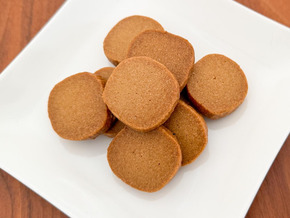 コーヒークッキーの仕上がり