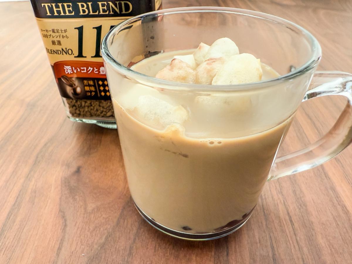 豆乳コーヒーあん餅の仕上がり