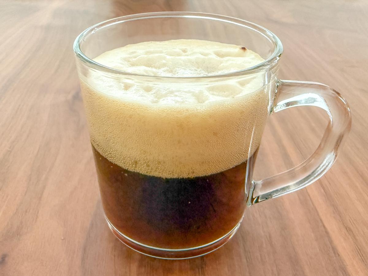 コーヒージンジャーエールの仕上がり