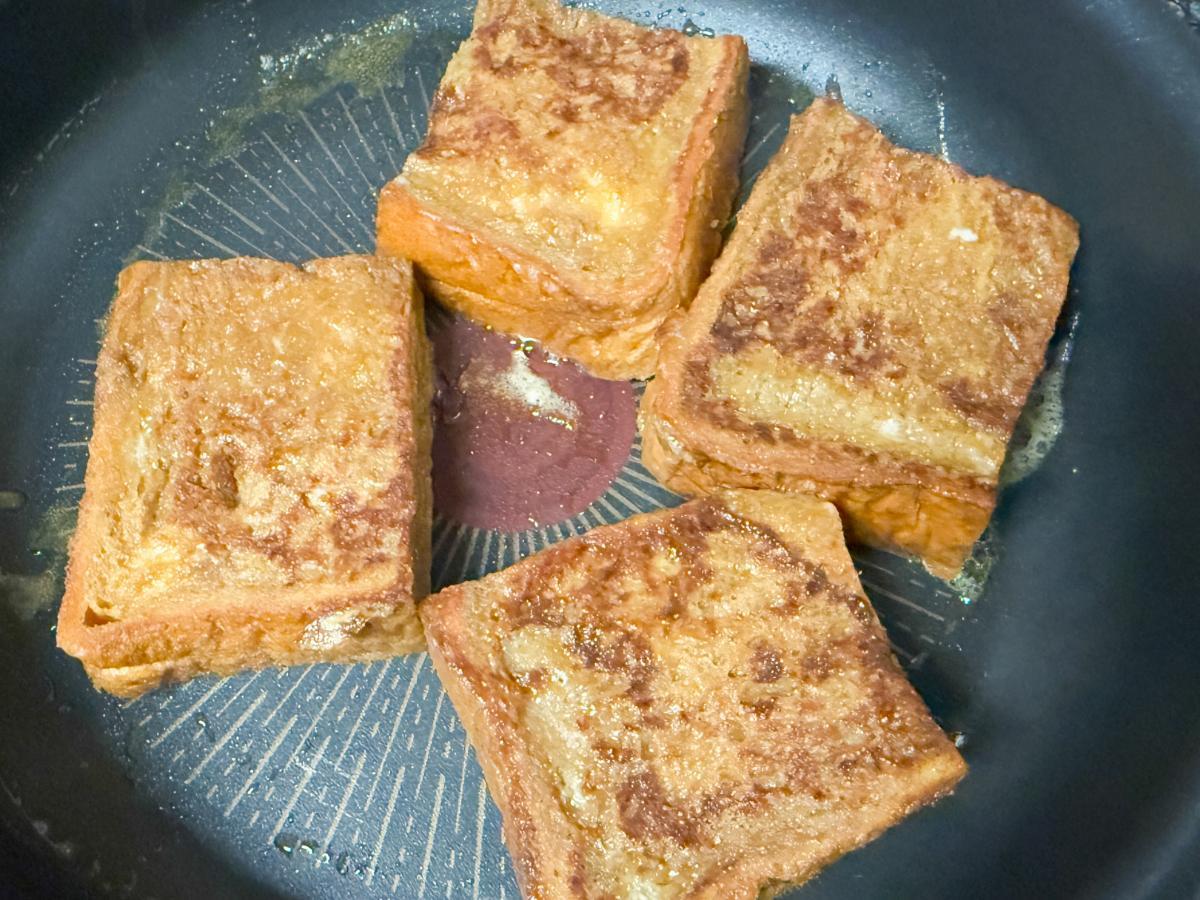 フライパンで焼く