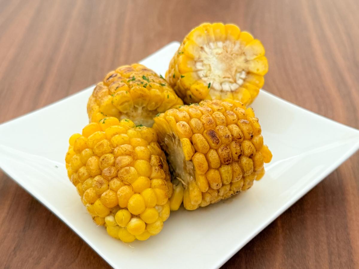 とうもろこしのバター醤油焼き・完成