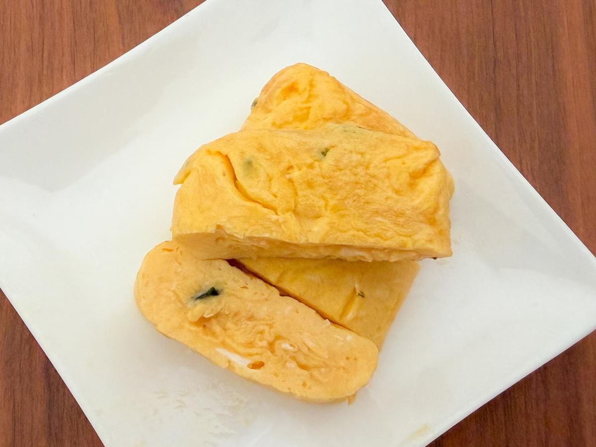 お吸い物の素の卵焼き
