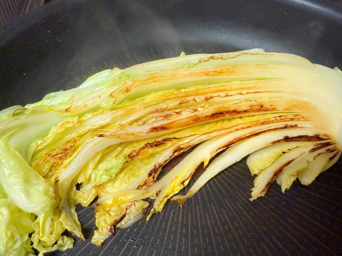 白菜のステーキ