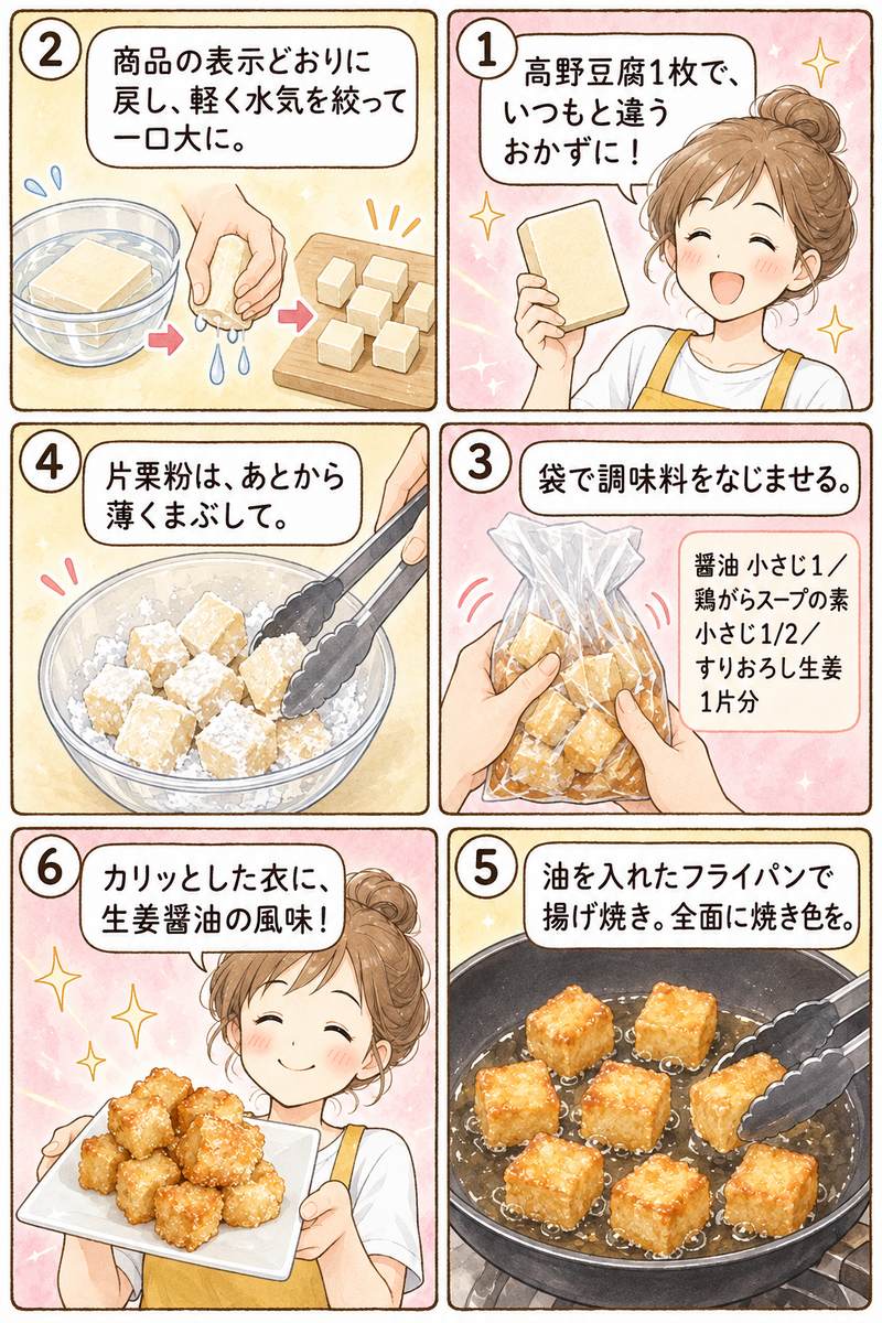 高野豆腐_漫画