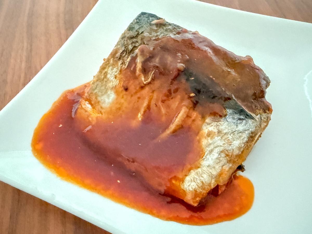 サバのケチャップ煮