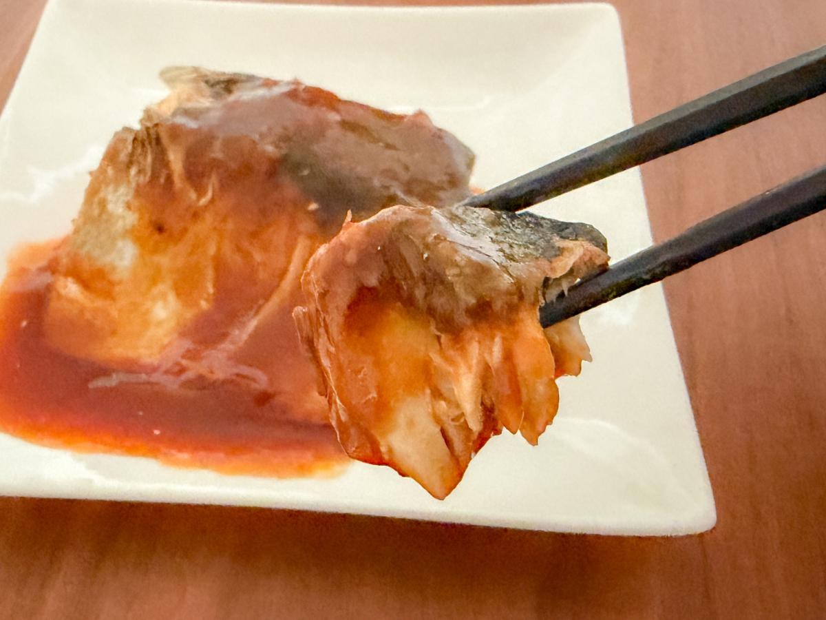 サバのケチャップ煮
