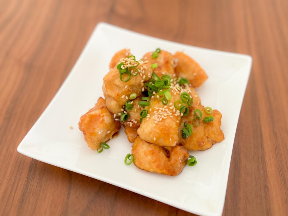鶏むね肉の甘辛照り焼き