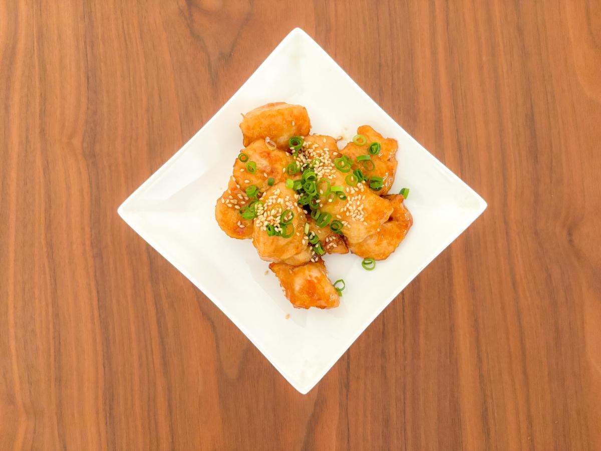 鶏むね肉の甘辛照り焼き