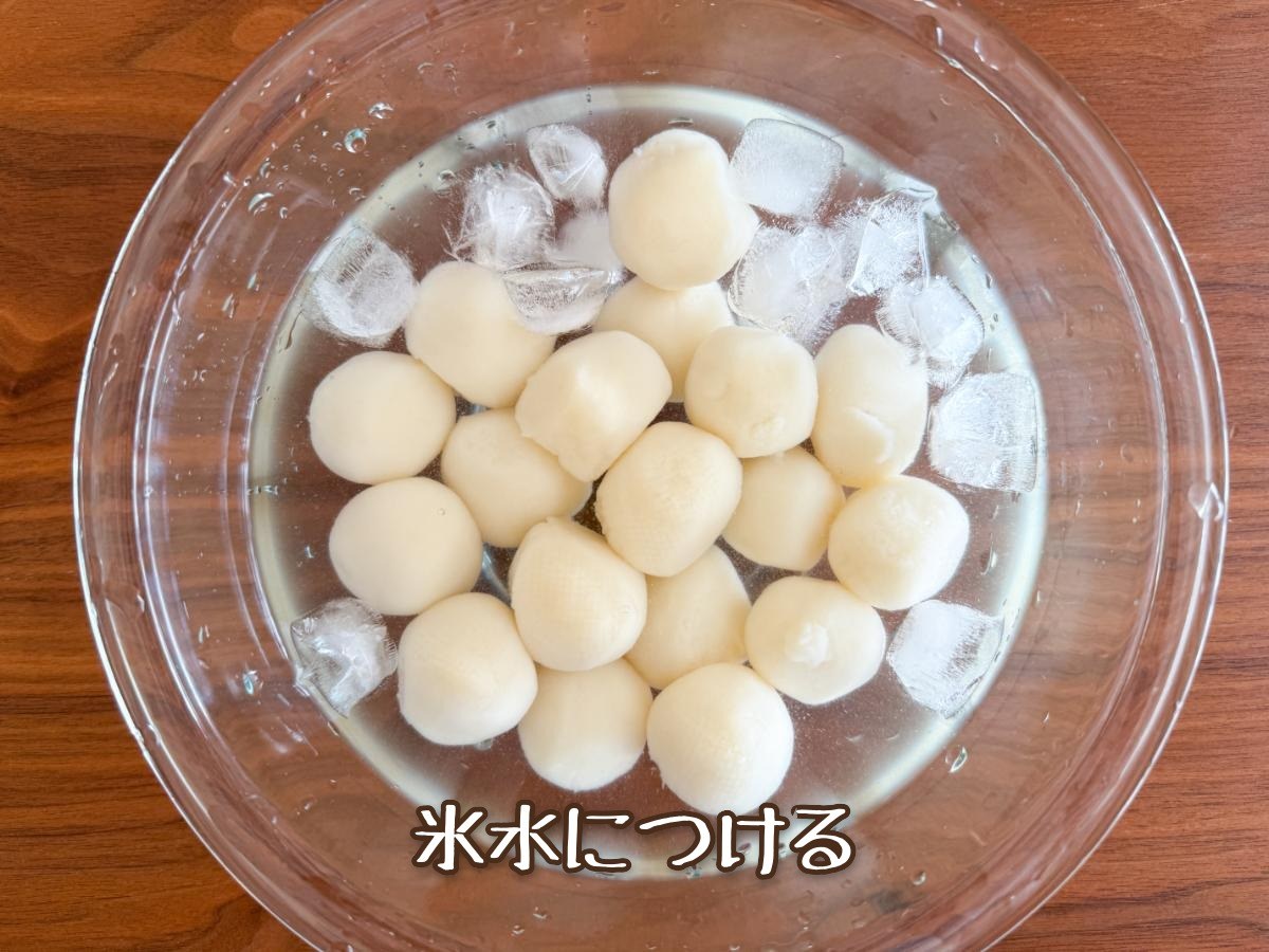 豆腐白玉だんご