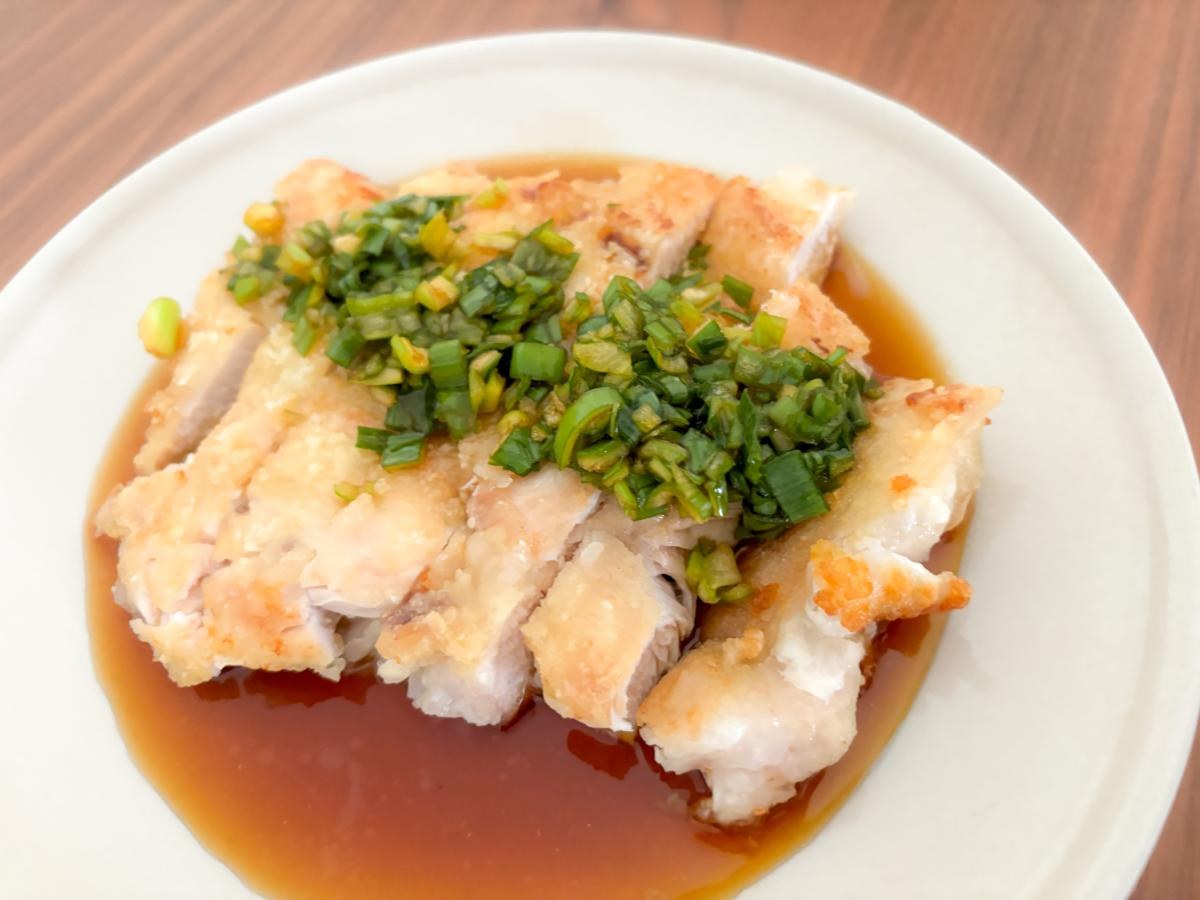 鶏むね肉の油淋鶏風