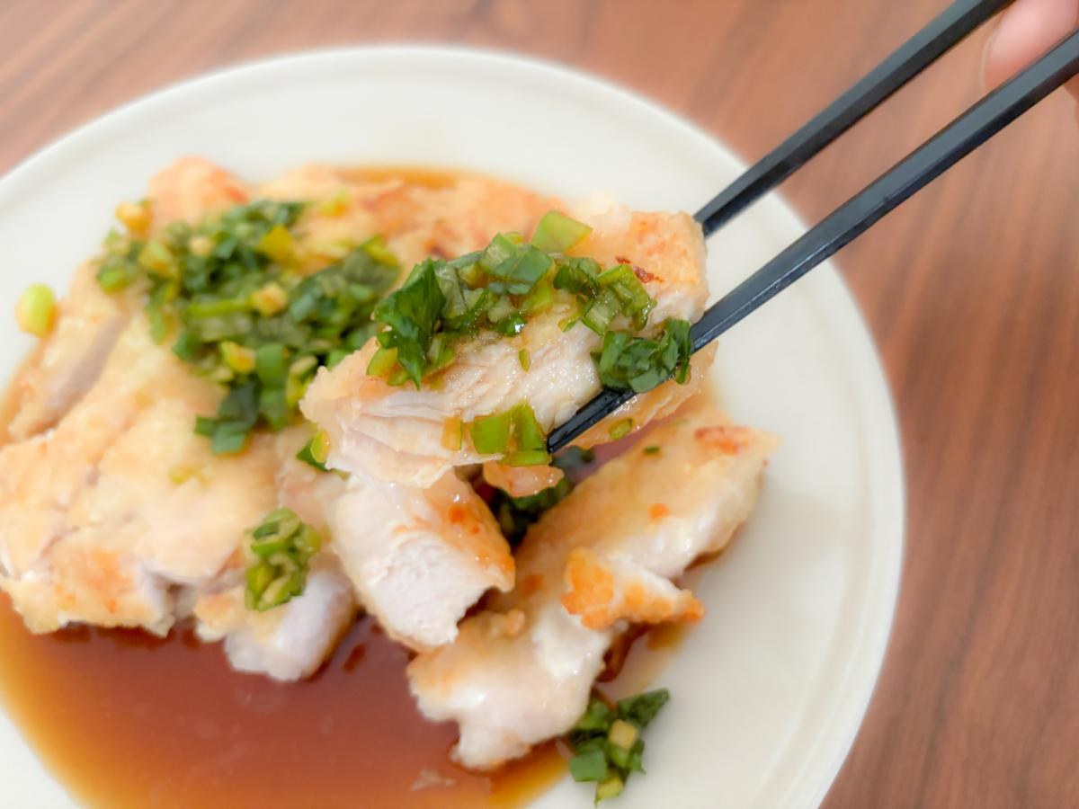 鶏むね肉の油淋鶏風
